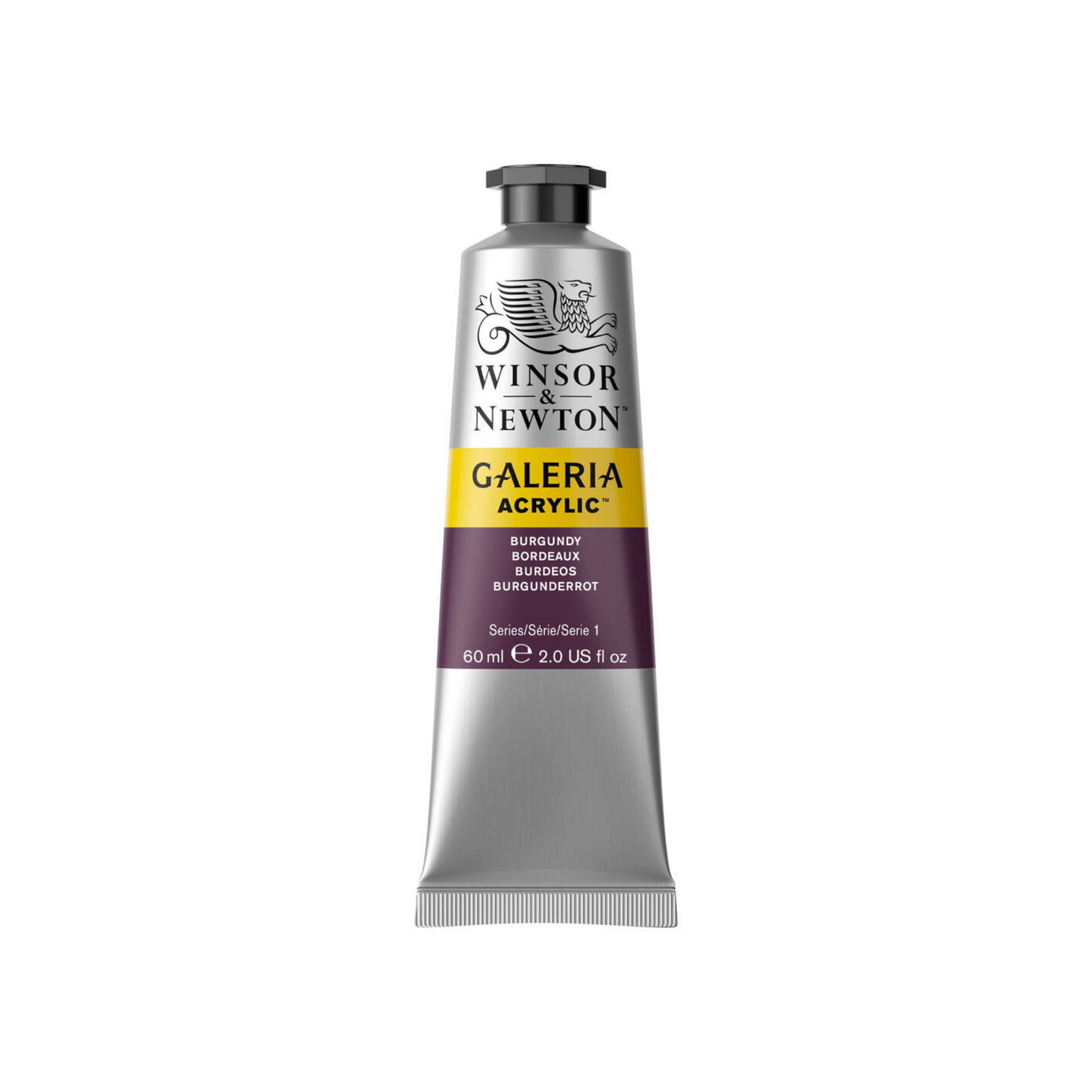 Burgundy Winsor & Newton Galeria acrylic 60ml