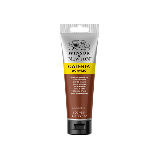 Winsor & Newton Galeria Acrylic 120ml - Burnt Sienna Opaque