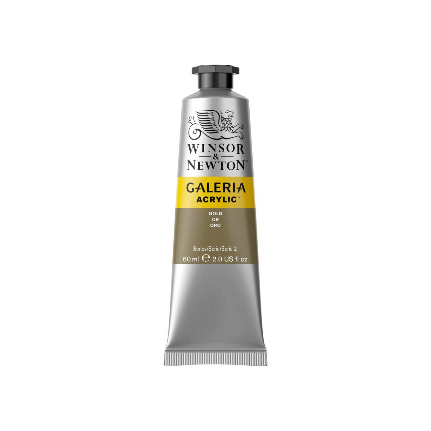 Gold Winsor & Newton Galeria acrylic 60ml