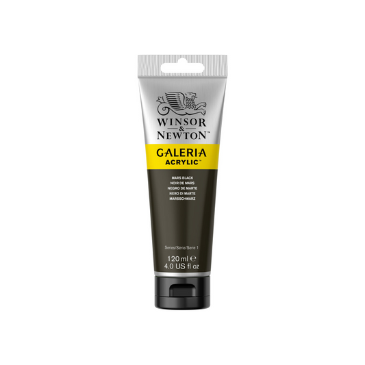 Winsor & Newton Galeria Acrylic 120ml - Mars Black