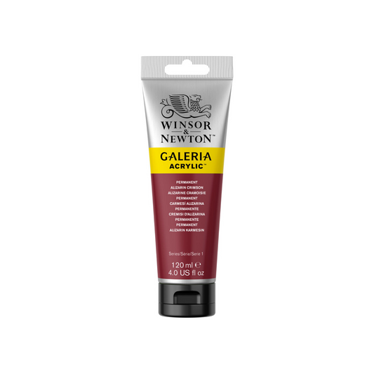 Winsor & Newton Galeria Acrylic 120ml - Permanent Alizarin Crimson