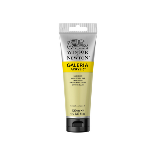 Winsor & Newton Galeria Acrylic 120ml - Pale Lemon