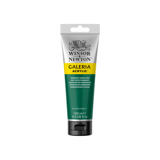 Winsor & Newton Galeria Acrylic 120ml - Permanent Green Deep