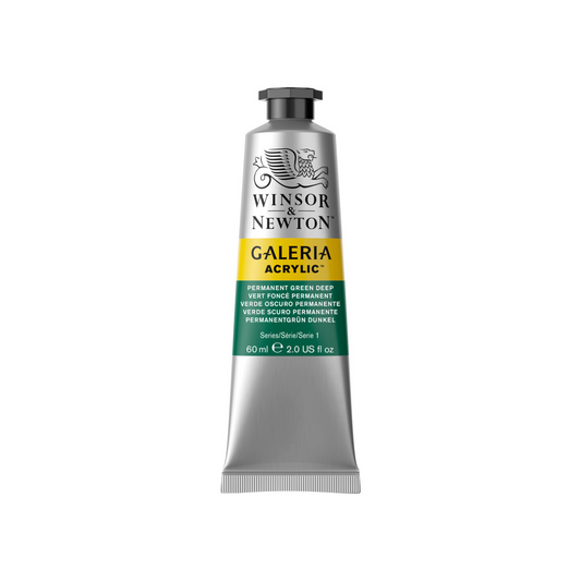 Winsor & Newton Galeria Acrylic 60ml - Permanent Green Deep