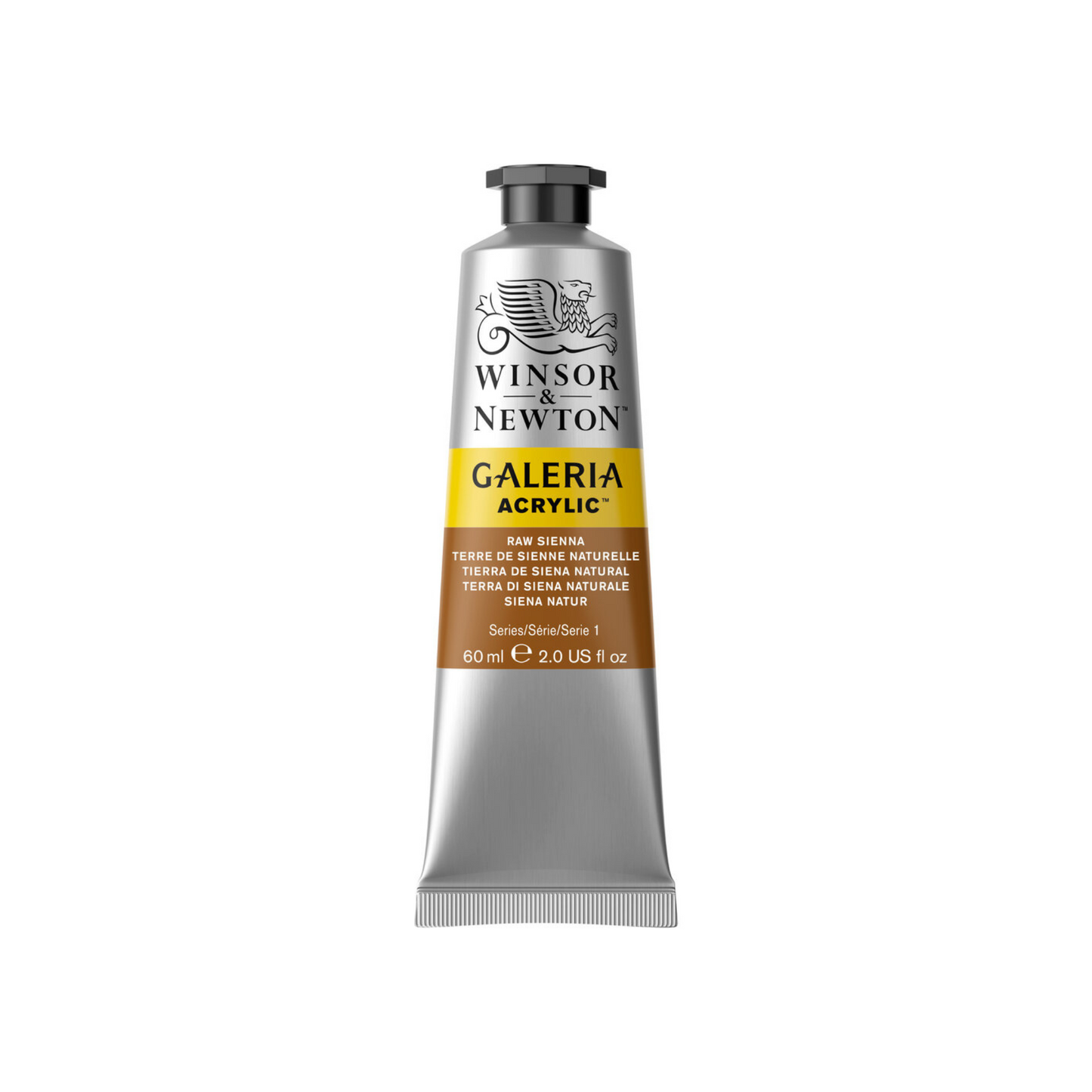 Raw sienna Winsor & Newton Galeria acrylic 60ml