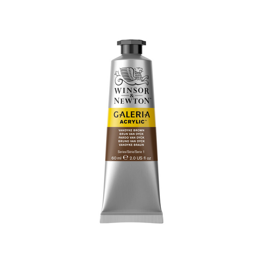 Vandyke brown Winsor & Newton Galeria acrylic 60ml
