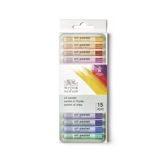 Winsor & Newton Oil Pastels - 15 colours