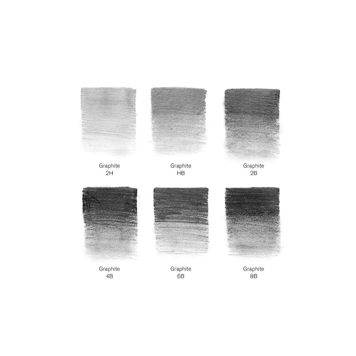 Winsor & Newton Studio Collection Graphite Pencil Set (set of 6 in metal tin)