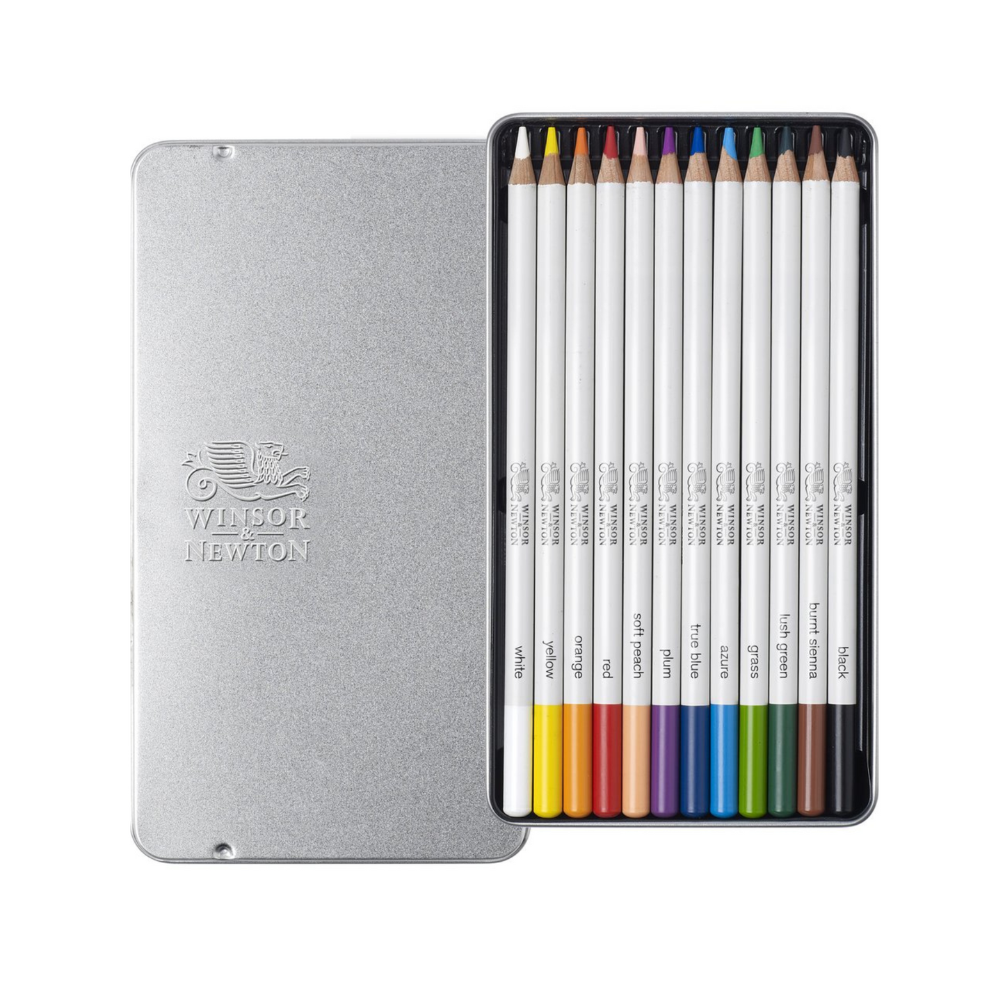 Winsor & Newton Studio Collection Watercolour Pencils (set of 12 in metal tin)