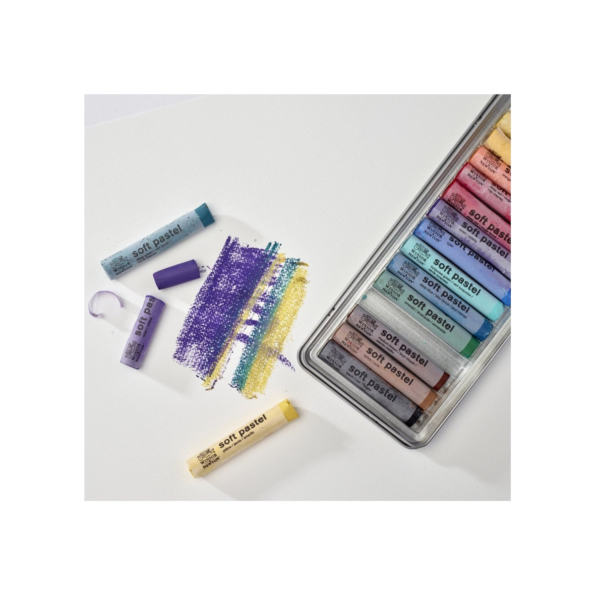 Winsor & Newton Soft Pastels - 15 colours