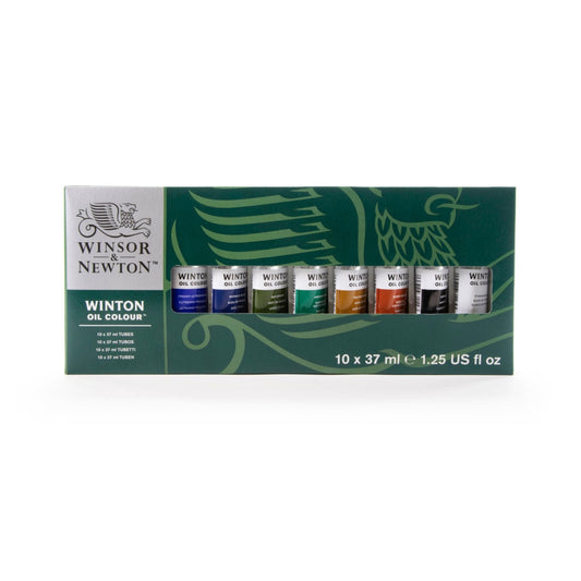 Winsor & Newton Winton Oil Paint Tube Set (10 x 37ml)