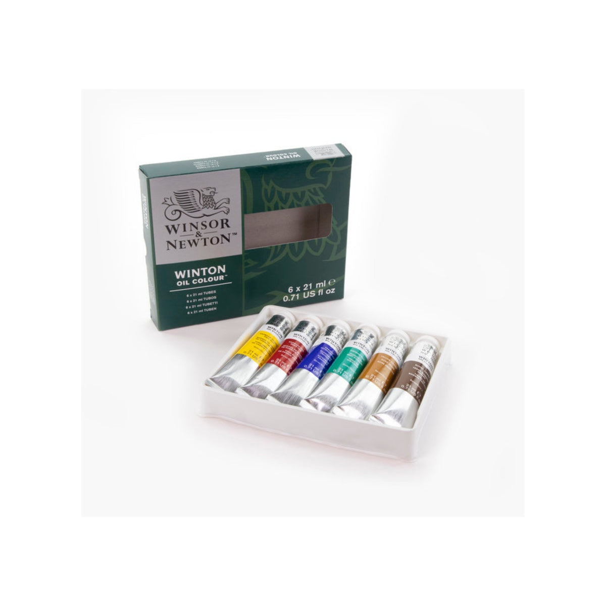 Winsor & Newton Winton Oil Paint Tube Set (6x21ml)