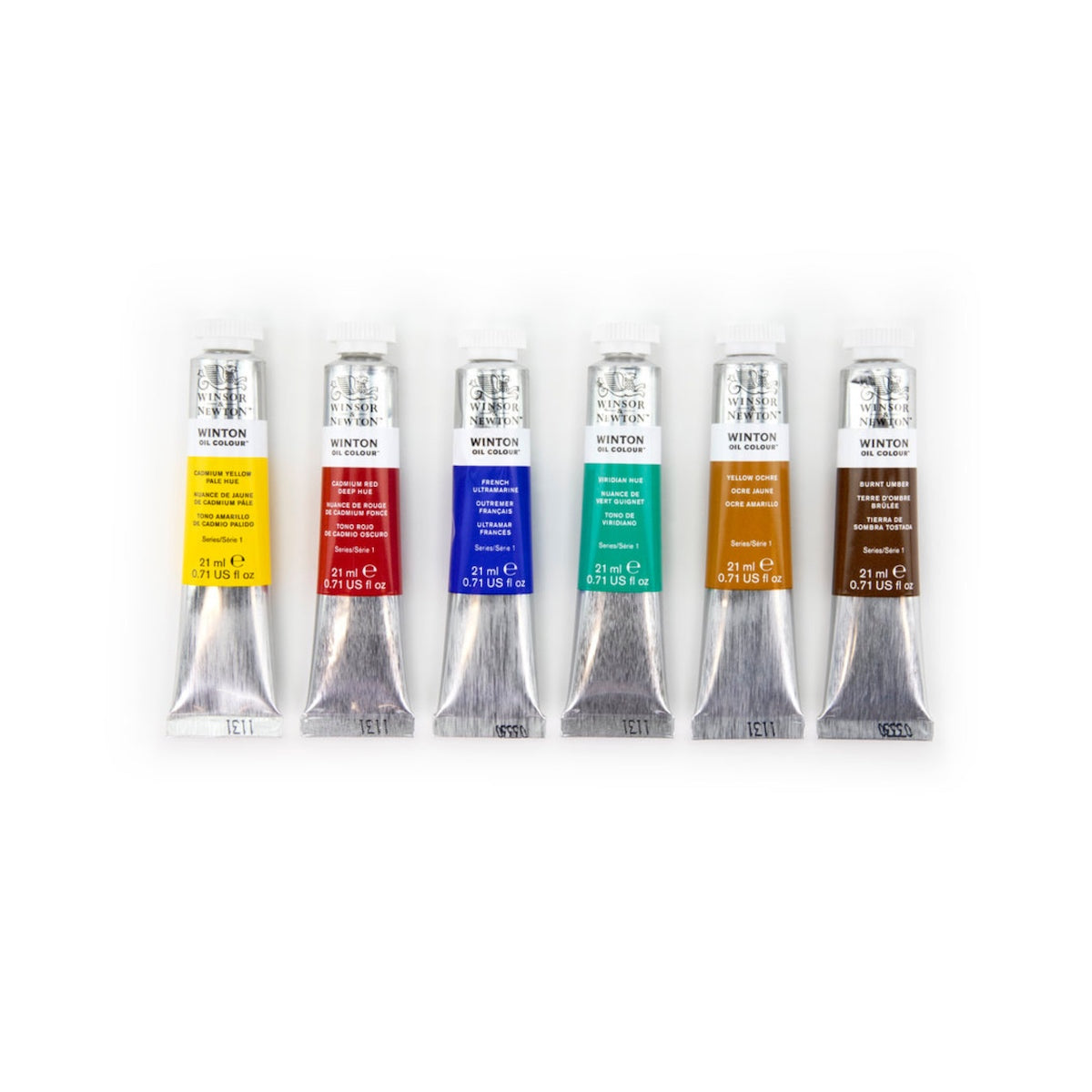 Winsor & Newton Winton Oil Paint Tube Set (6x21ml)