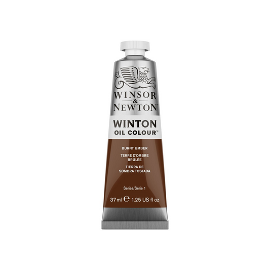 Winsor & Newton Winton Oil 37ml - Burnt Umber