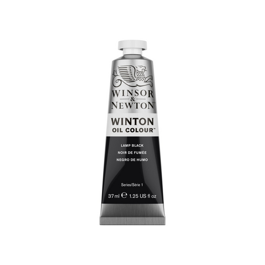 Winsor & Newton Winton Oil 37ml - Lamp Black
