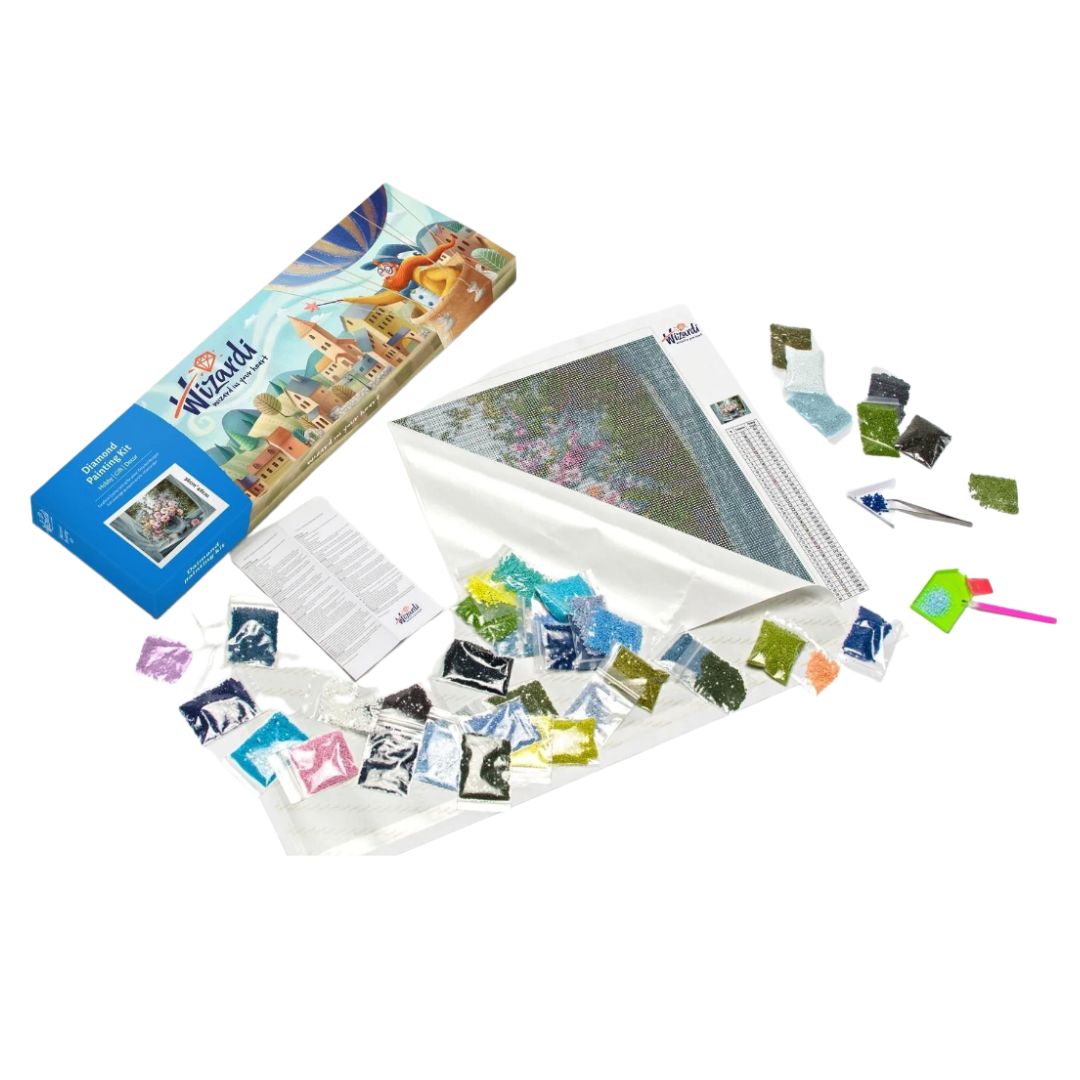 Curious Panda Diamond Painting Kit