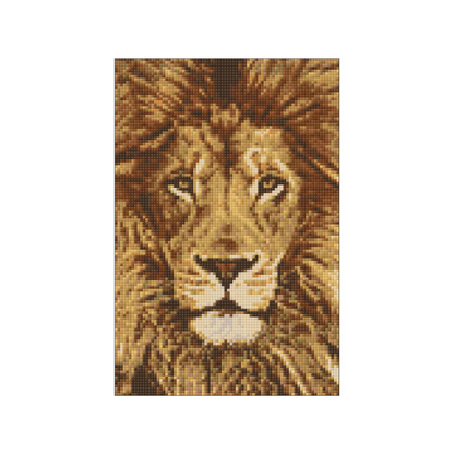 Lion Diamond Painting Kit