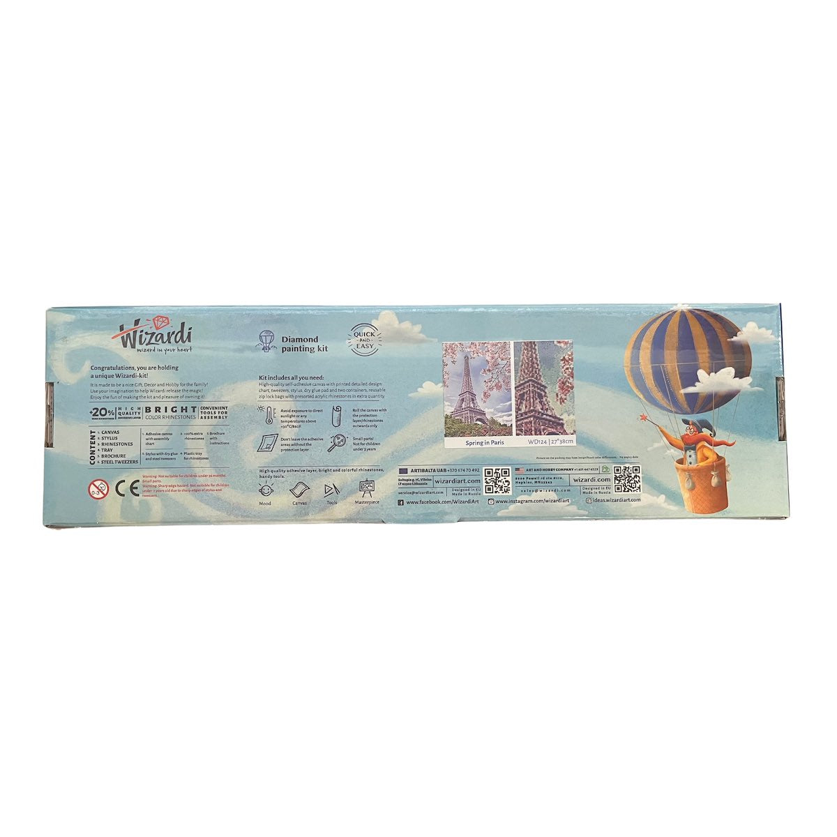Spring in Paris Diamond Painting Kit
