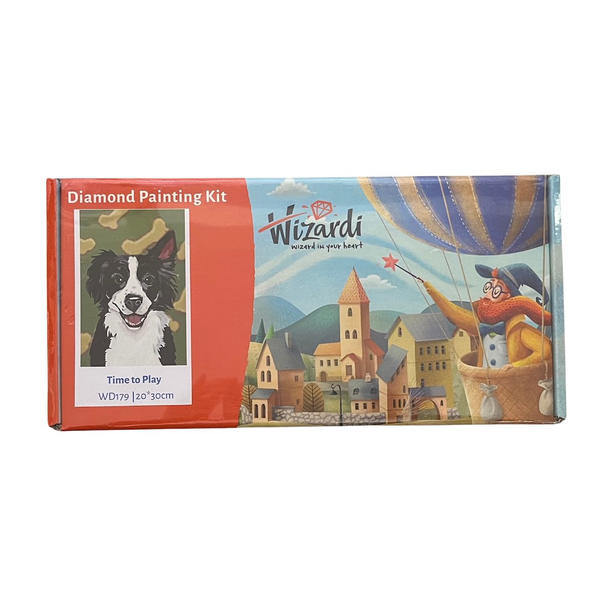 Time to Play Puppy Diamond Painting Kit