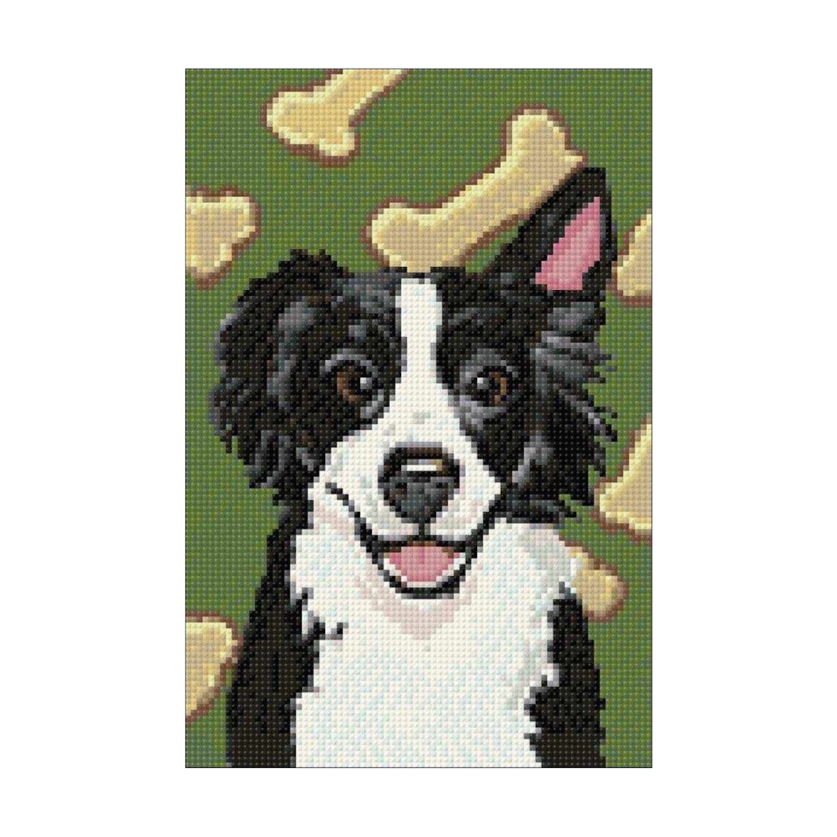 Time to Play Puppy Diamond Painting Kit