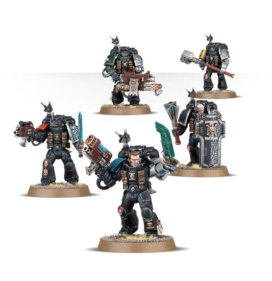 Deathwatch Veterans, Warhammer 40,000 painted miniatures
