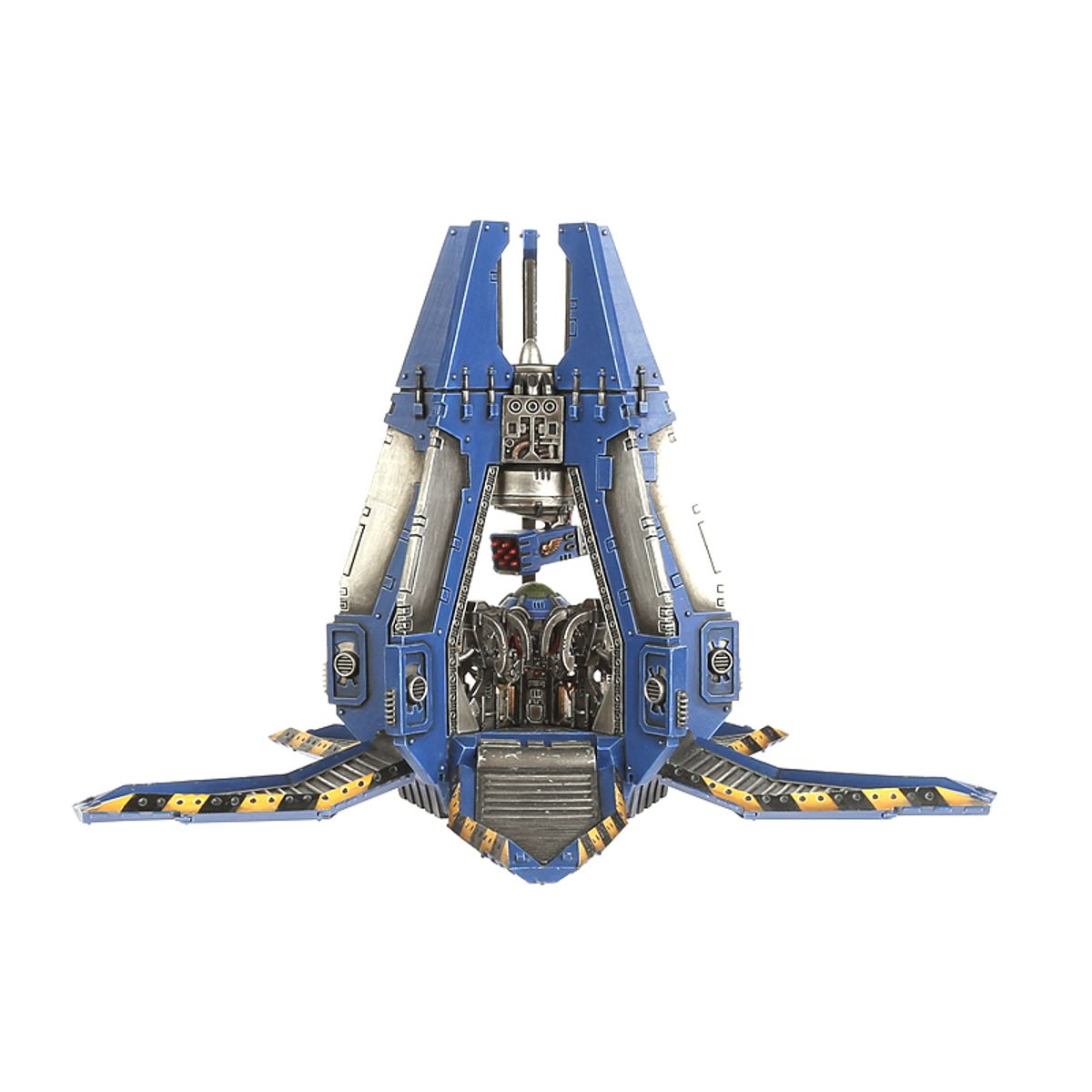 Open Space Marines Drop Pod from Warhammer 40,000 blue