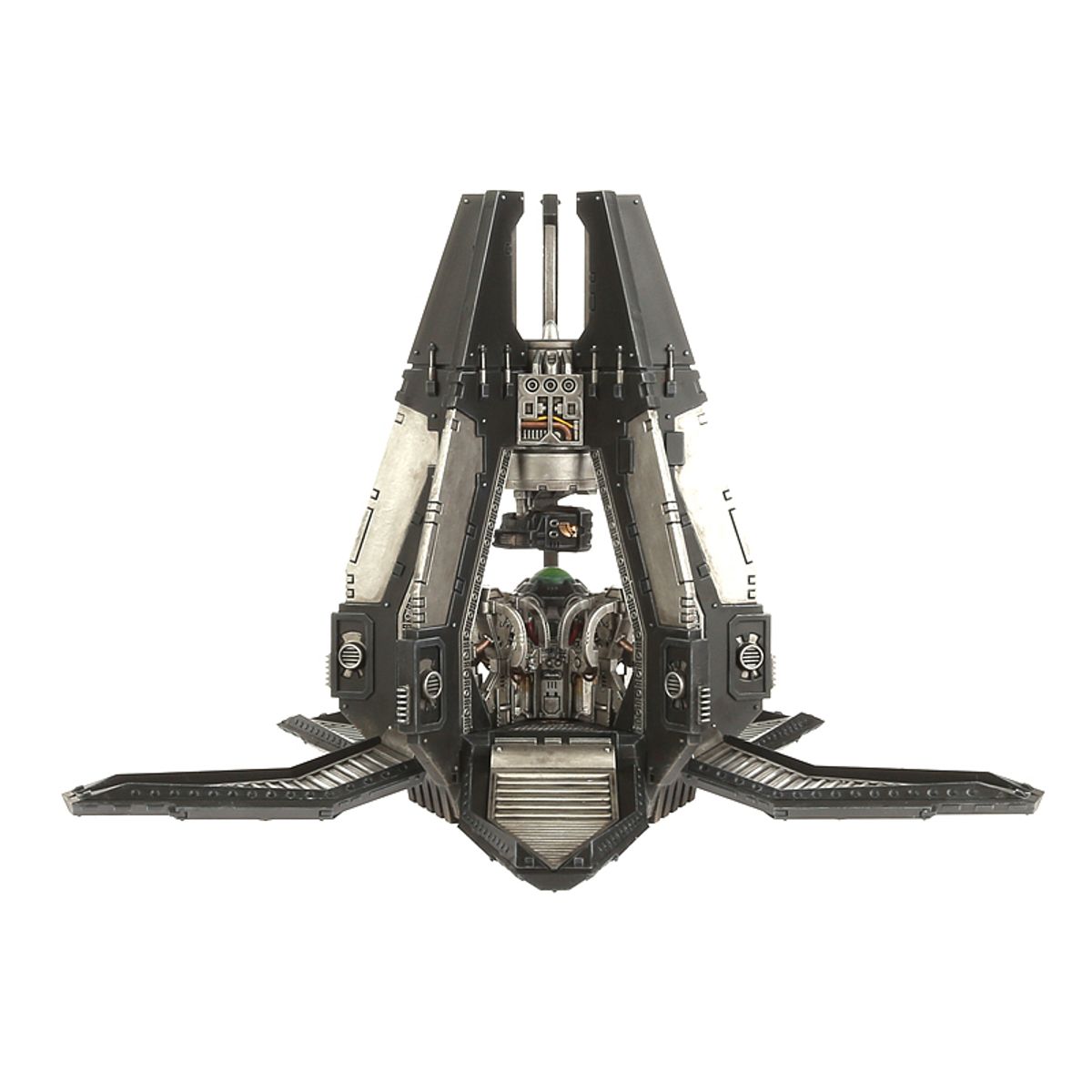 Open Space Marines Drop Pod from Warhammer 40,000, black