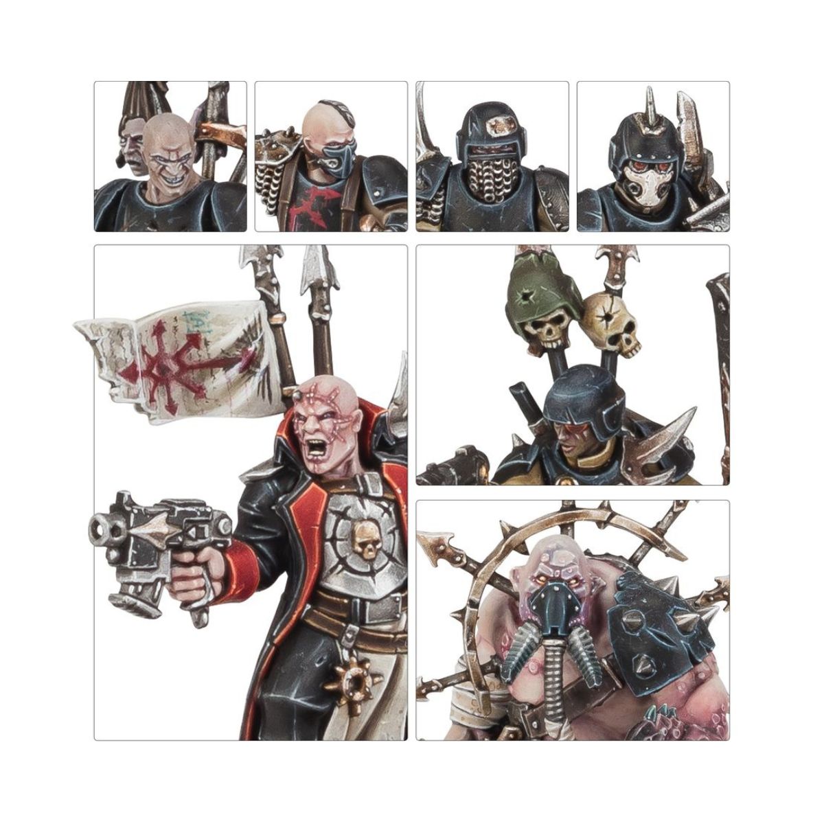 Kill Team Blooded Chaos-Worshipping Renegade Guardsmen, Warhammer 40,000