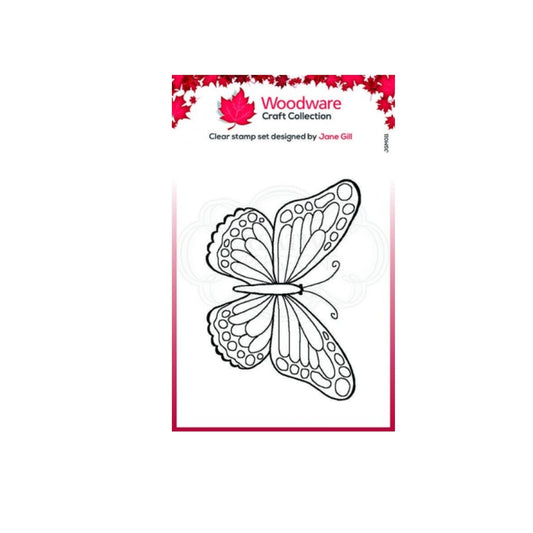 woodware butterfly stamp
