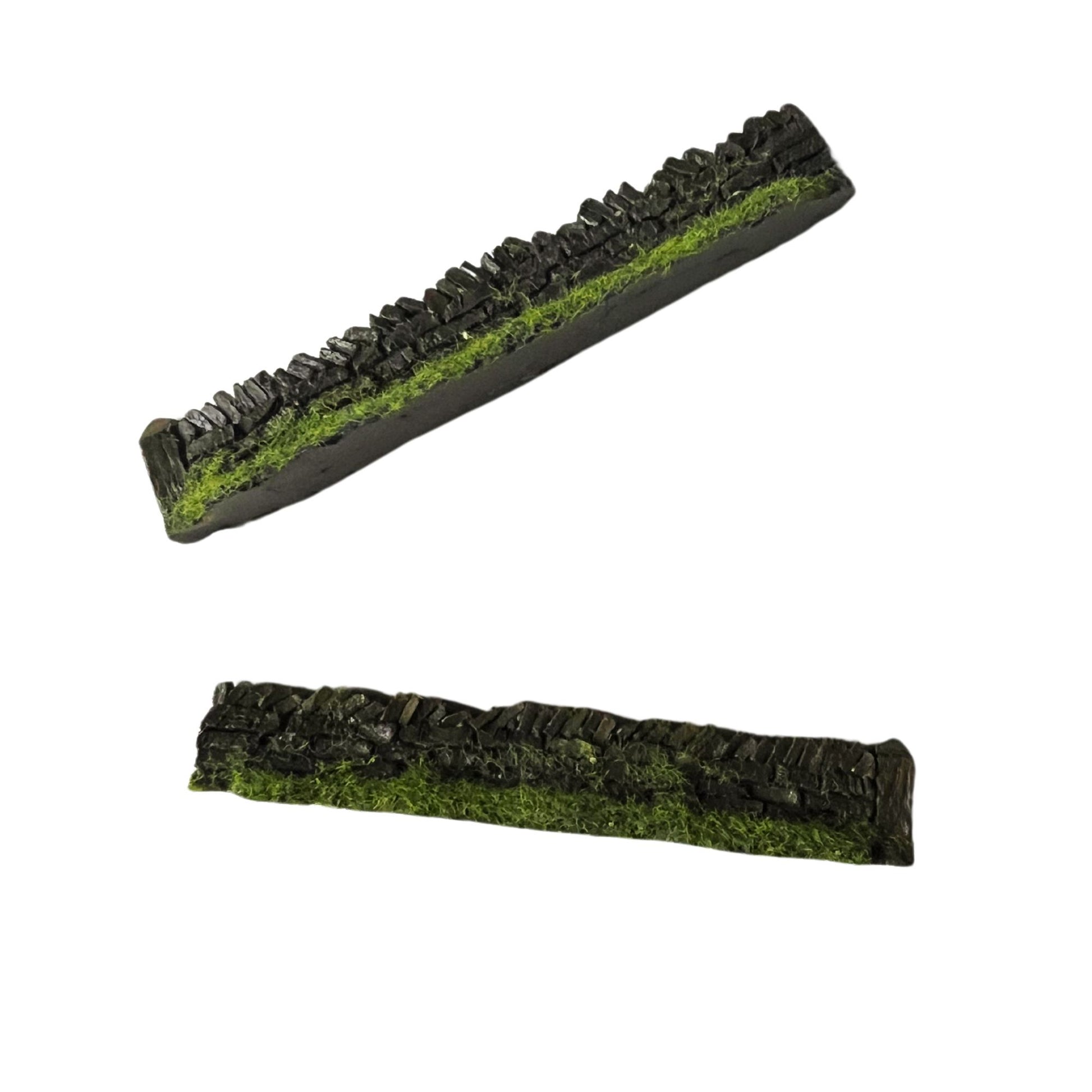 Dark Brown Roadside Rough Walling model scenery 2