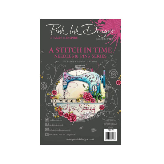 pink ink designs a stitch in time stamp
