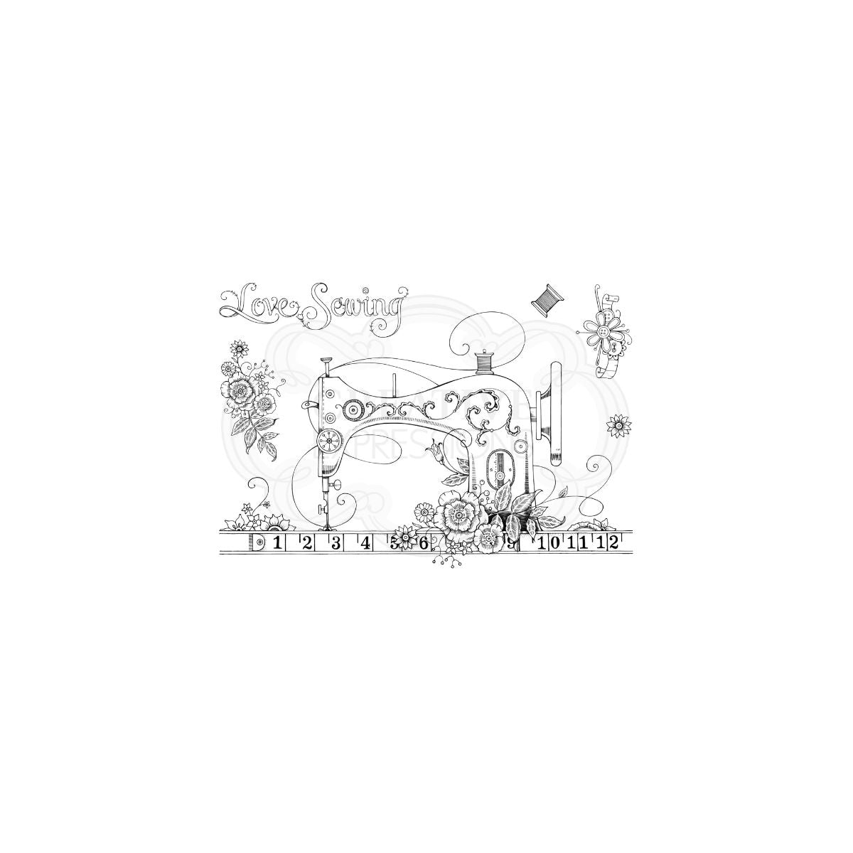 pink ink designs a stitch in time clear stamp