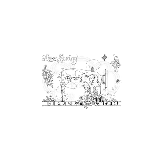 pink ink designs a stitch in time clear stamp