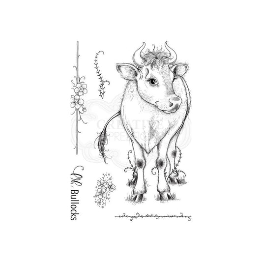 pink ink designs buttercup clear stamp