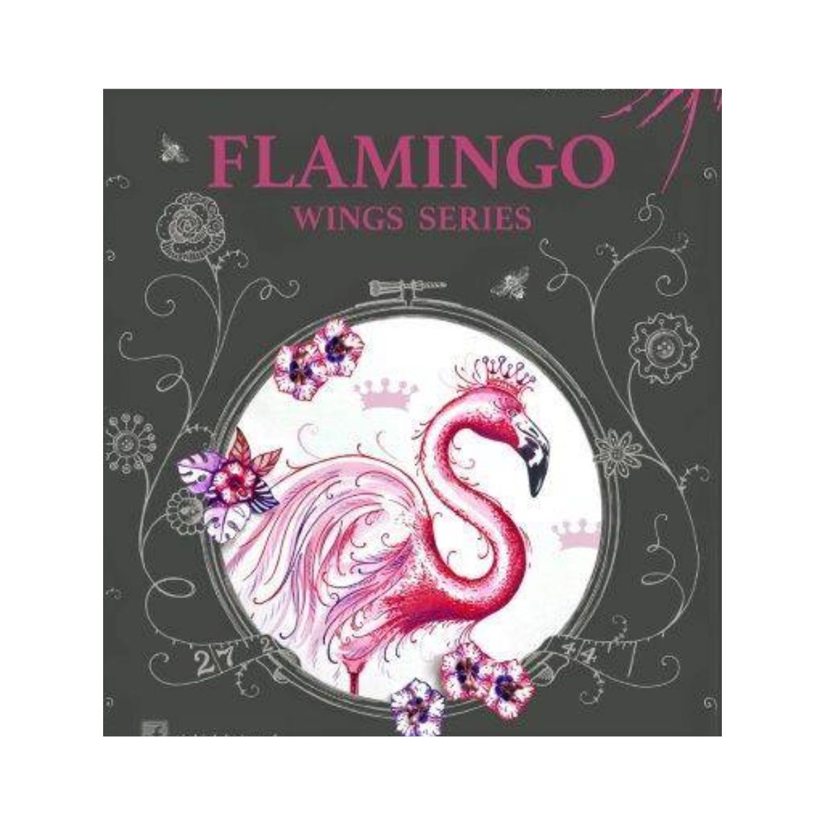pink ink designs flamingo stamp