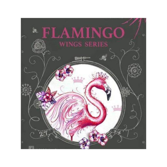 pink ink designs flamingo stamp