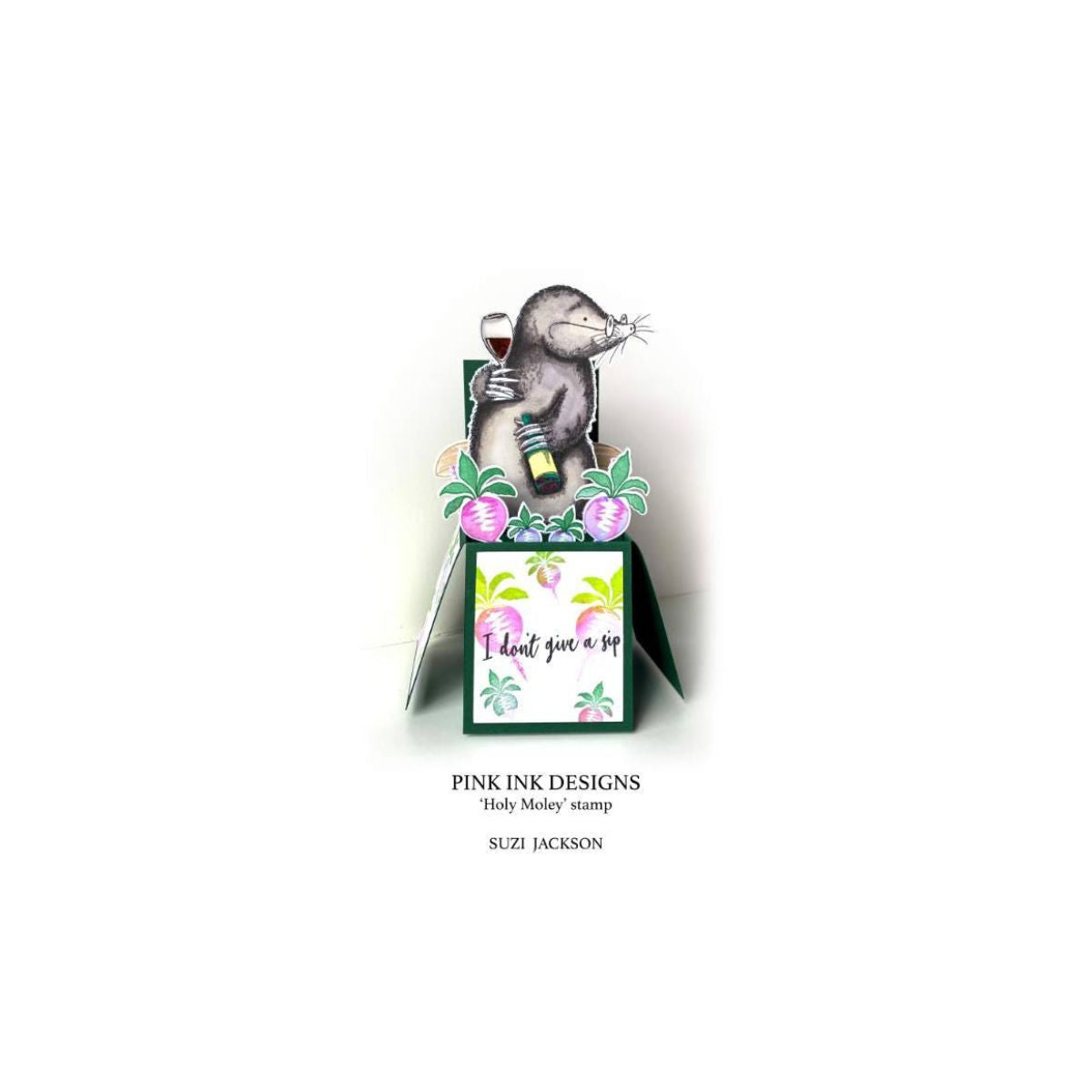pink ink designs holy moley sample card