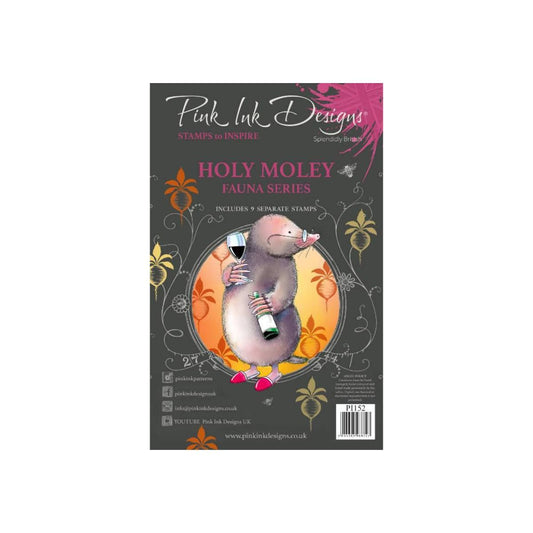 pink ink designs holy moley stamp