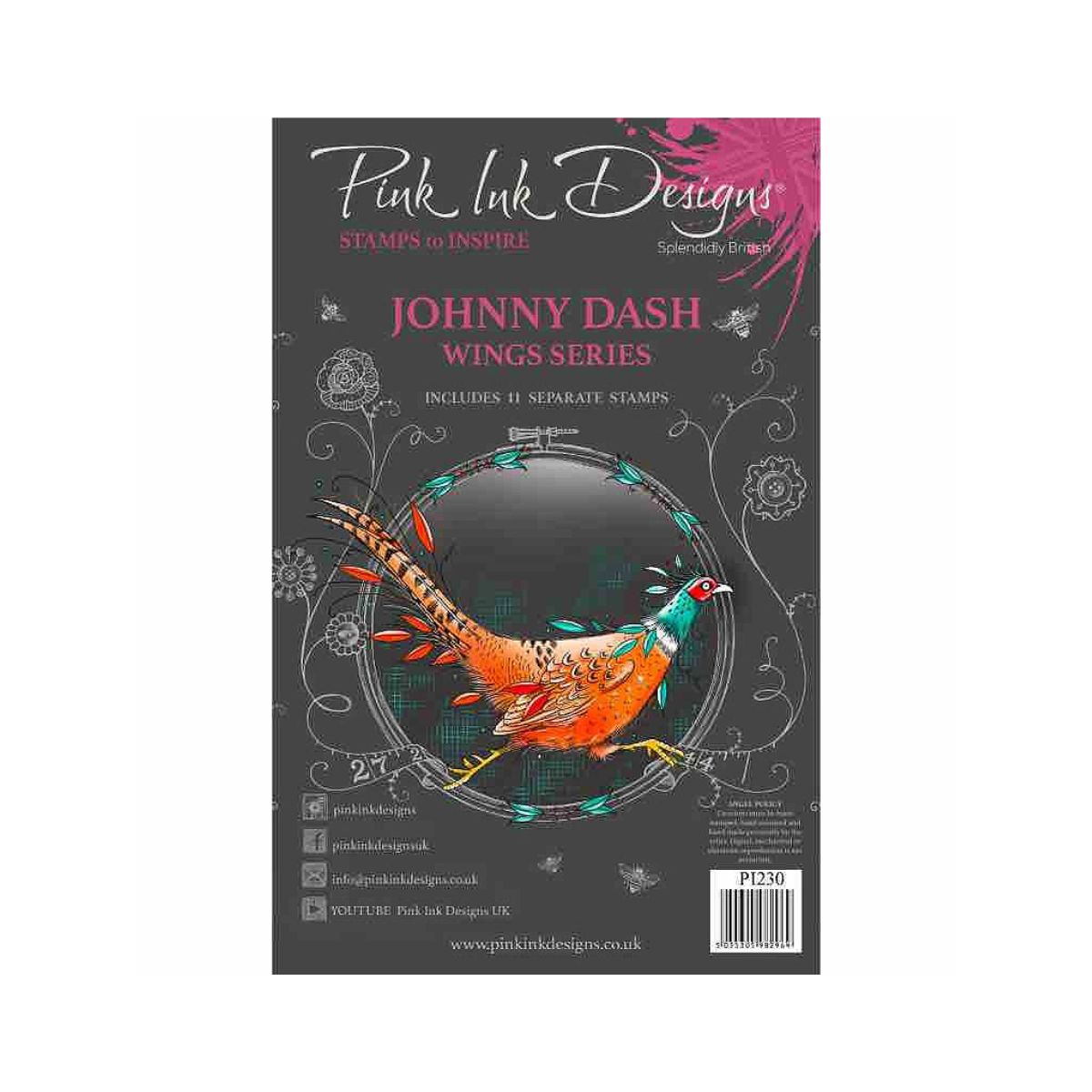 pink ink designs johnny dash stamp