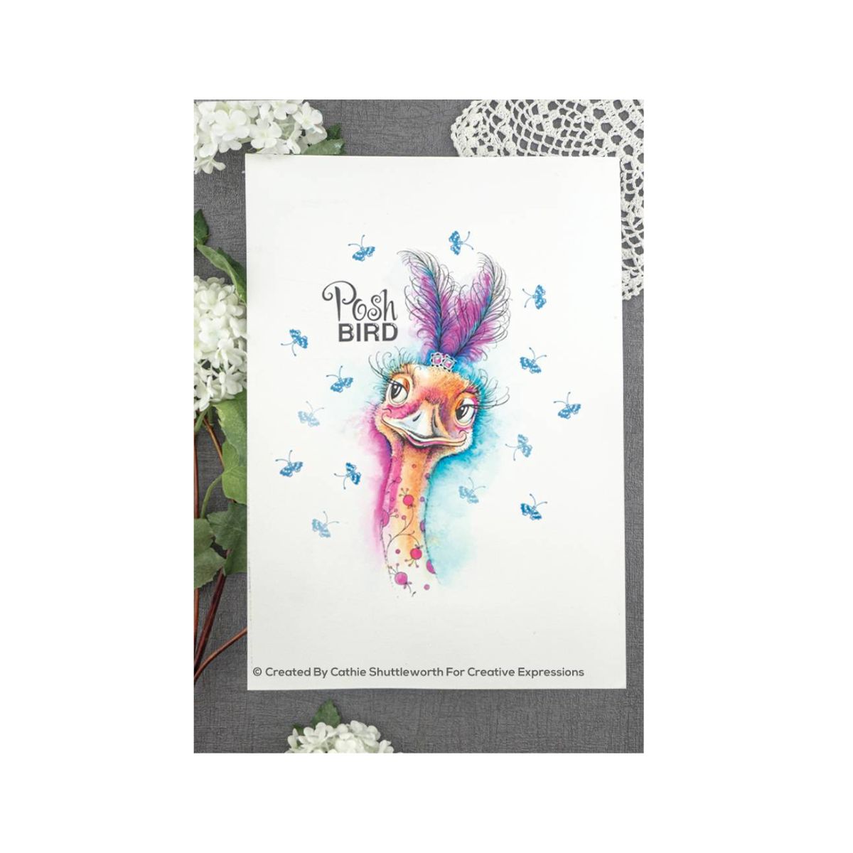 pink ink designs poshtrich sample card