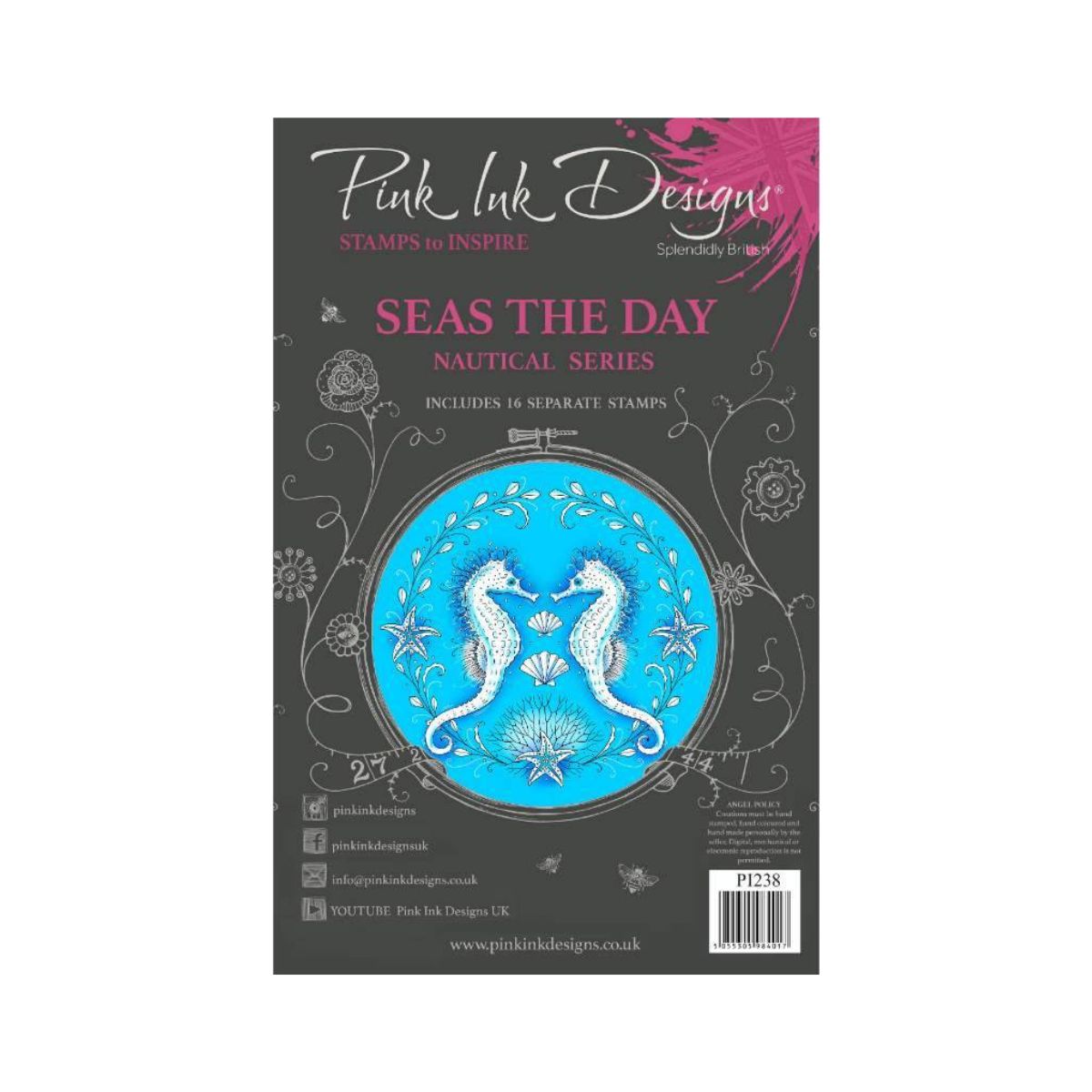 pink ink designs seas the day stamp