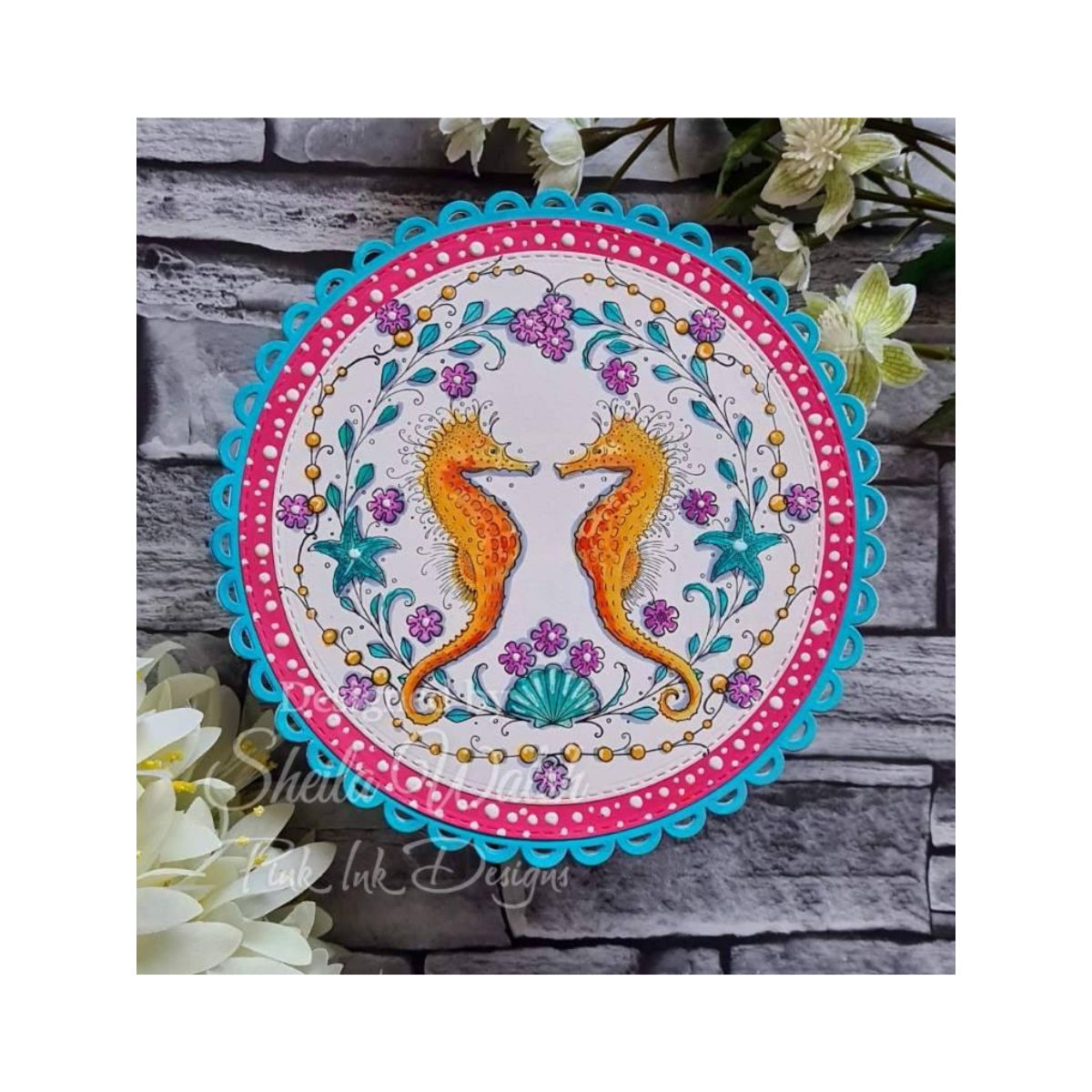 pink ink designs seas the day sample card 1