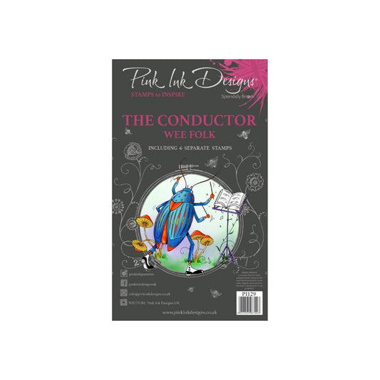 pink ink designs the conductor stamp