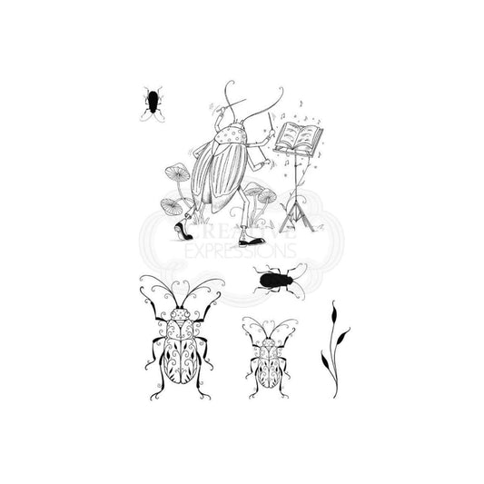 pink ink designs the conductor clear stamp