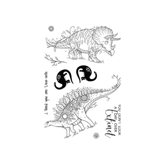 pink ink designs tri-sarah tops clear stamp