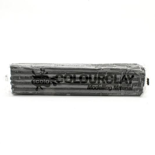Scola colour clay modelling material - black