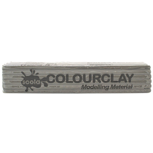 Scola colour clay modelling material grey 