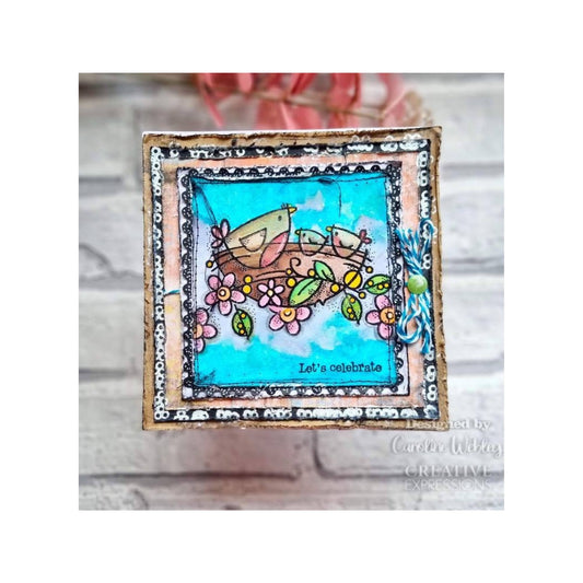 woodware bird nest sample card 1