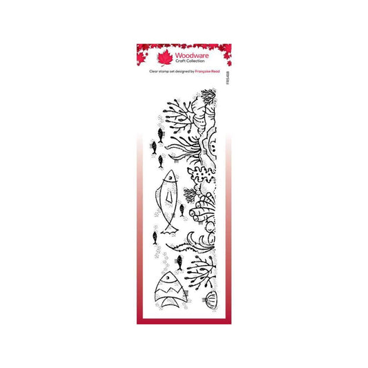 woodware coral reef stamp