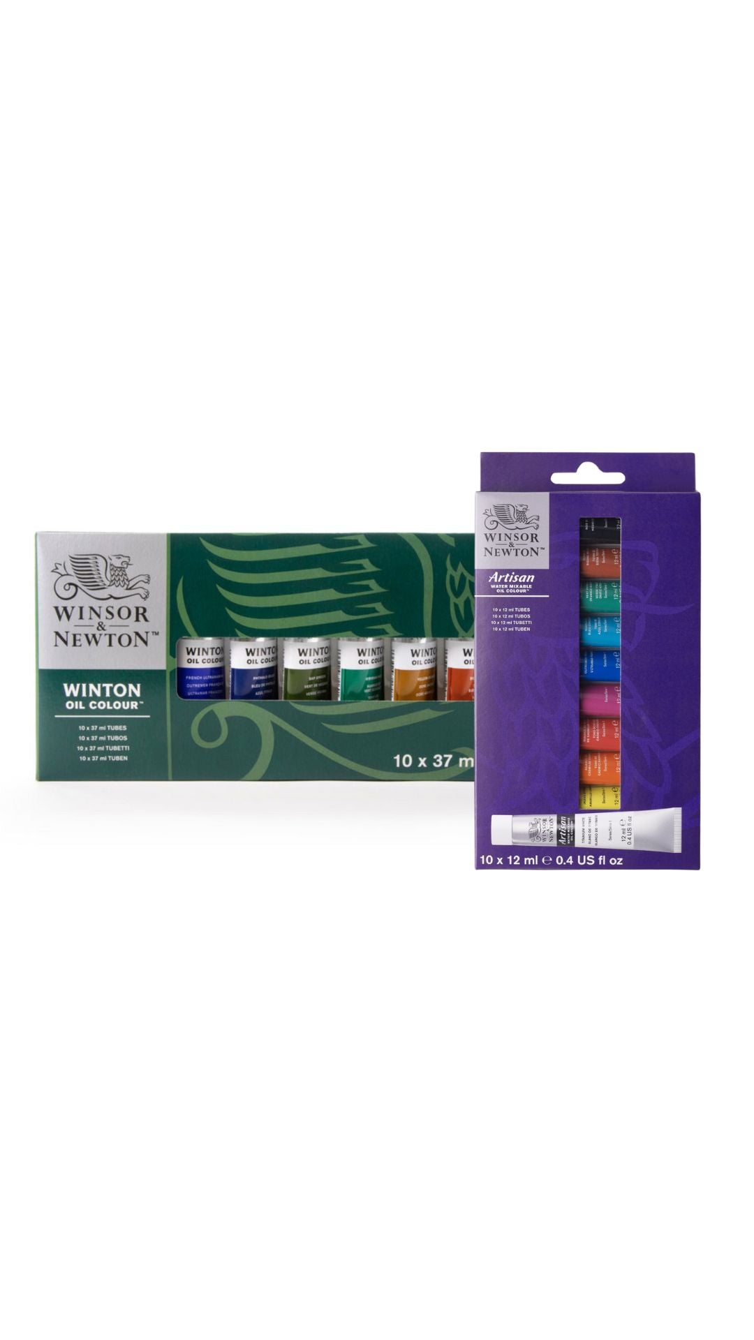 Winsor & Newton oil paint sets